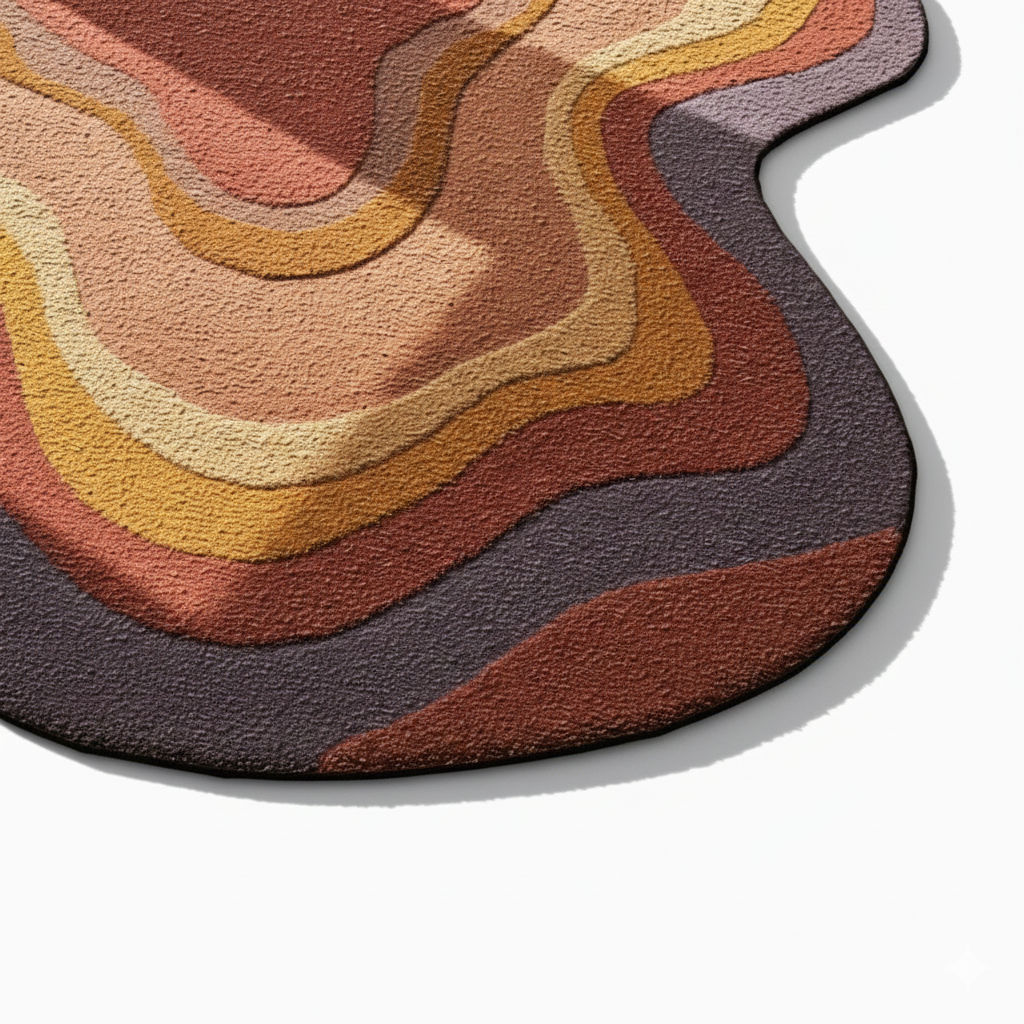 ARLIVO - Hand Tufted Irregular Carpet